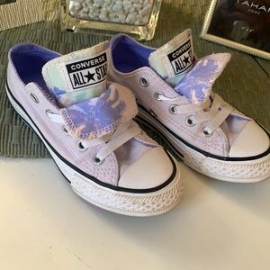 Girls Converse Sneakers lavender